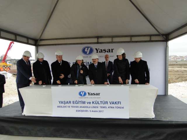 Yaşar Eğitim ve Kültür Vakfı 8’inci Okulun Temelini Attı