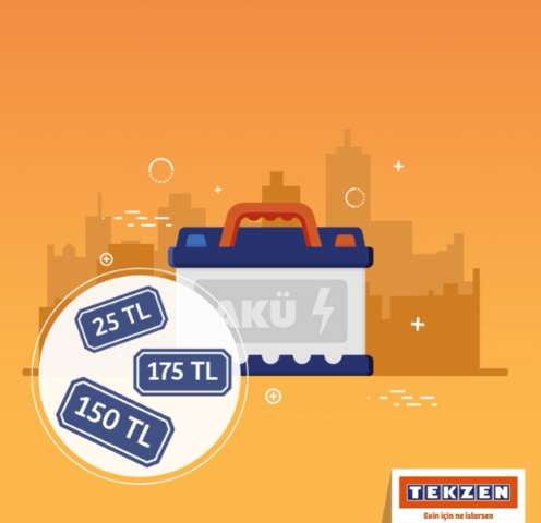 Atık Aküler Tekzen İle Çevreye Geri Kazandırılıyor