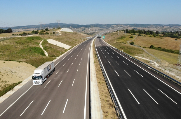 Kuzey Marmara Otoyolu'nun Sevindikli-TEM İzmit-1 kavşakları trafiğe açılıyor