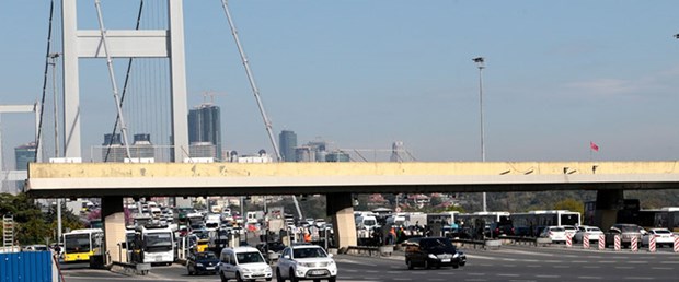 15 Temmuz Şehitler Köprüsü'nde 'Serbest Geçiş' Başladı