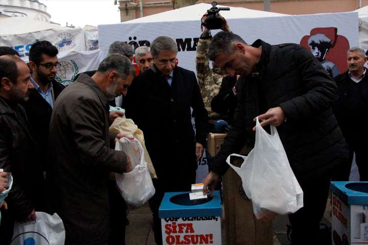 Elazığ'da "Çöp Olmasın, Şifa Olsun" Projesi