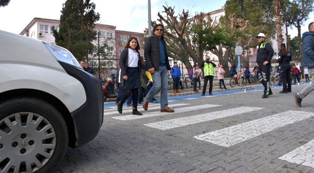 Trafikte Öncelik Artık Yayanın