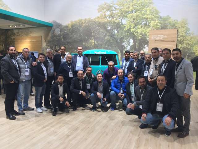 Vaillant 20 Bayisini Frankfurt ISH Fuarı’nda Ağırladı