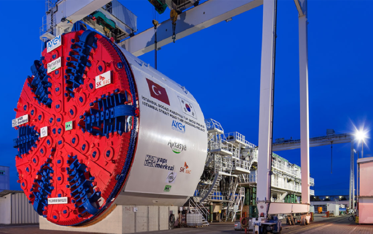 İlk Yerli Tünel Açma Makinesi Tanıtıldı