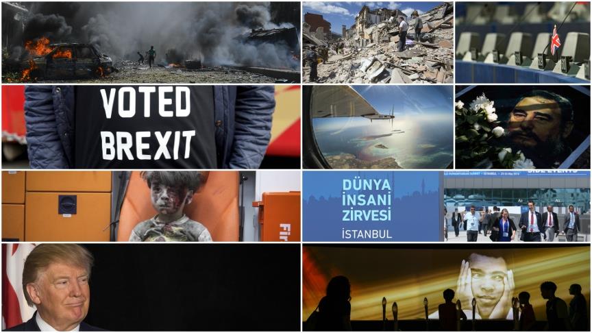 Dünyada 2016 Böyle Geçti