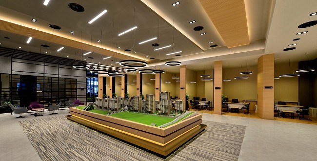 Avrupark’ın Satış Ofisi Ve Örnek Dairelerinde Gönye İmzası